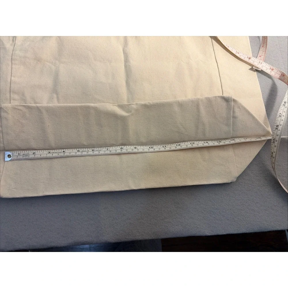 Rae Dunn  Canvas Beach Tote Bag NWOT Summer Costal Beach
